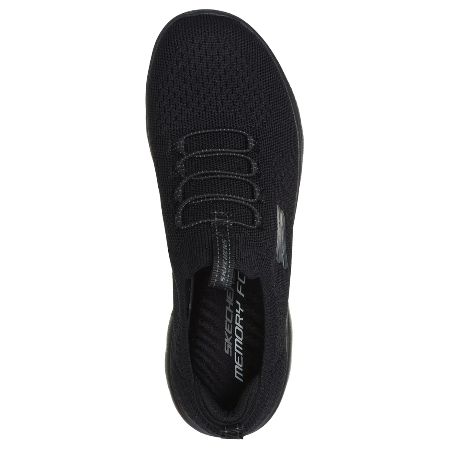 Walking*Skechers Women's , Summits - Top Player Sneaker - Wide Width Black