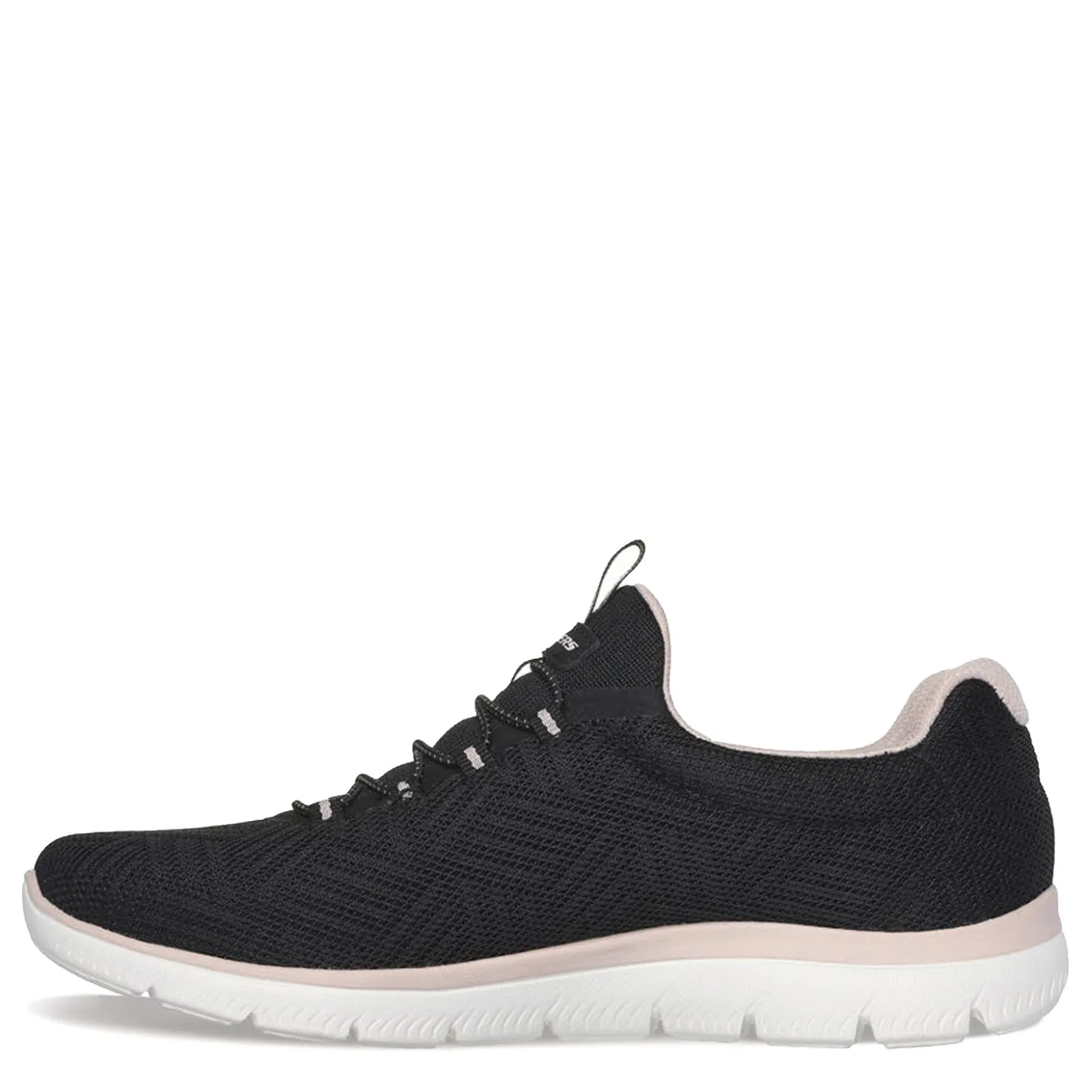 Walking*Skechers Women's , Summits - Artistry Chic Sneaker Black Pink
