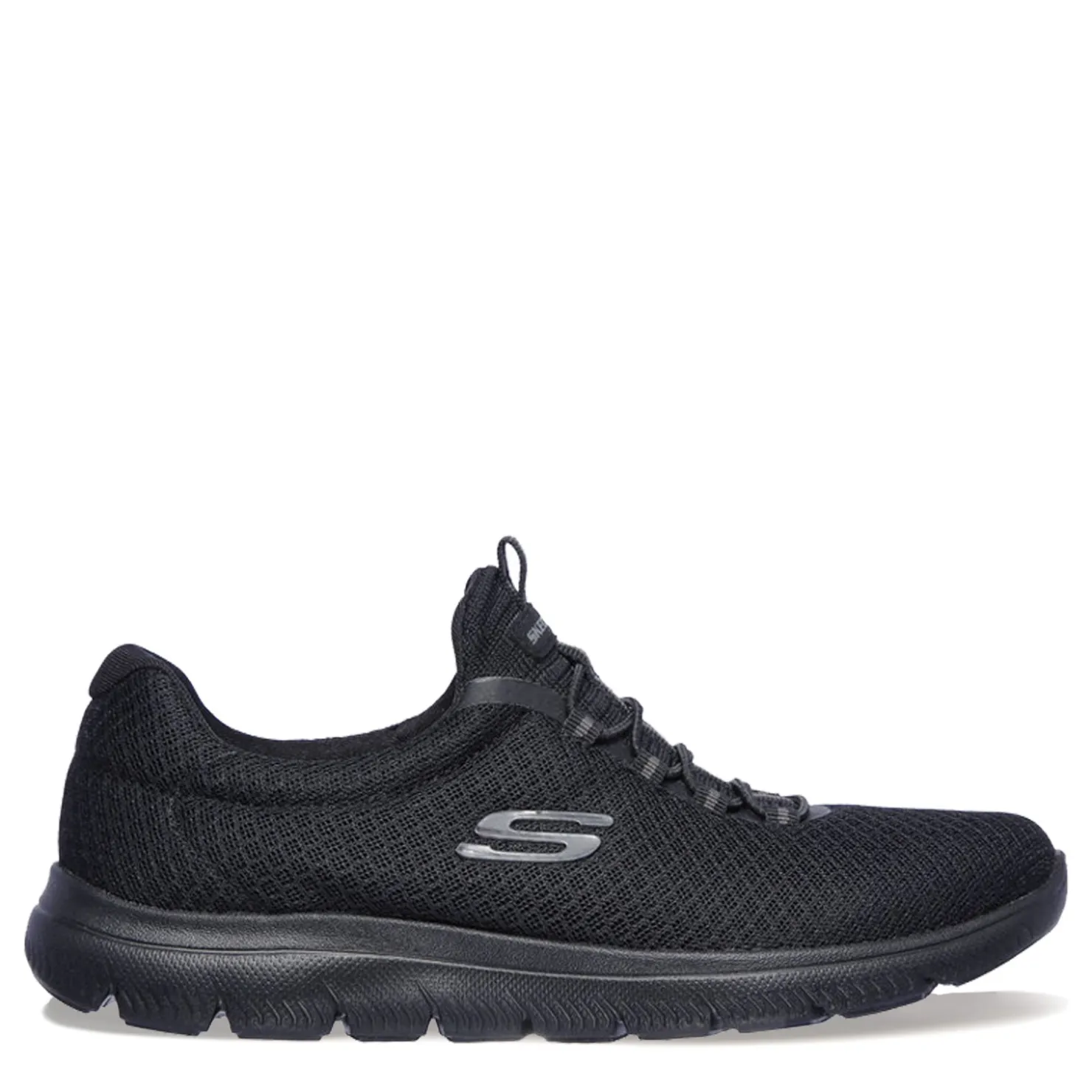 Fashion & Street*Skechers Women's , Summits Slip on Sneakers Black