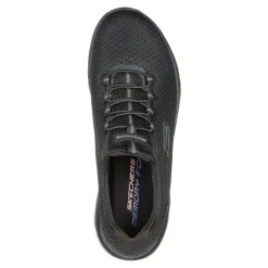 Fashion & Street*Skechers Women's , Summits Slip on Sneakers Black