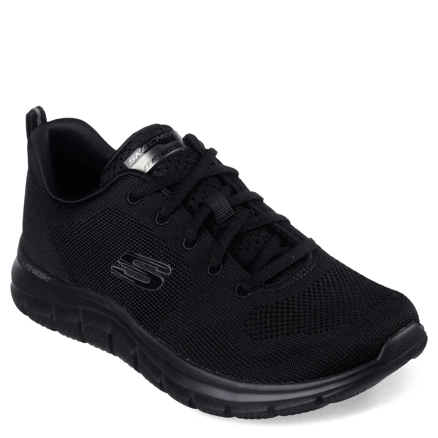 Running*Skechers Women's , Track - Daytime Dreamer Sneaker Solid Black