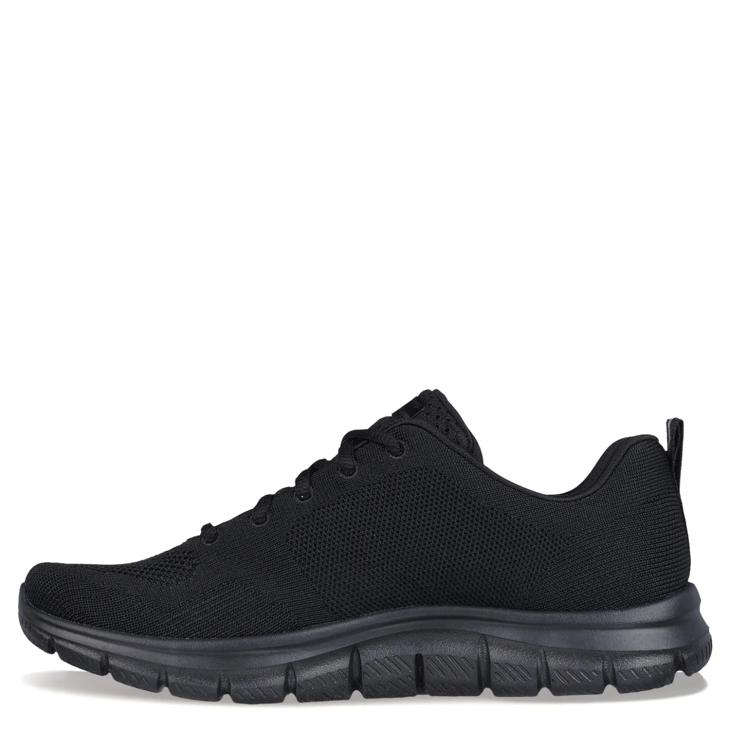 Running*Skechers Women's , Track - Daytime Dreamer Sneaker Solid Black