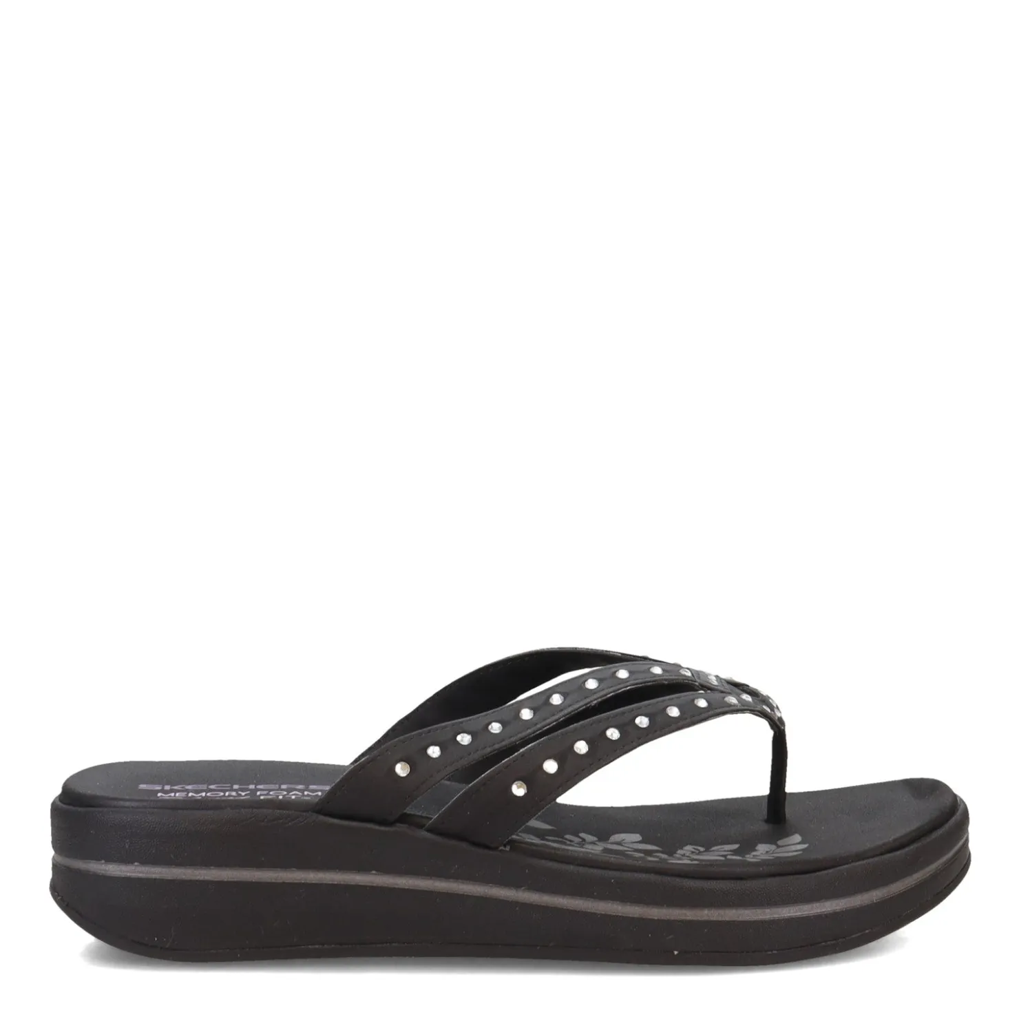 Women's , Upgrades Be Jeweled Thong Sandals|Skechers Sale