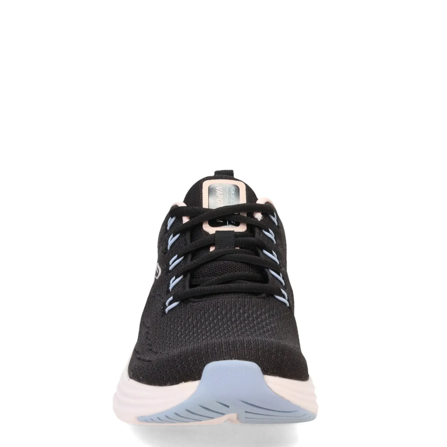Walking*Skechers Women's , Vapor Foam Sneaker Black Light Pink