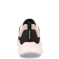 Walking*Skechers Women's , Vapor Foam Sneaker Black Light Pink