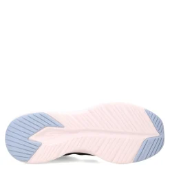 Walking*Skechers Women's , Vapor Foam Sneaker Black Light Pink