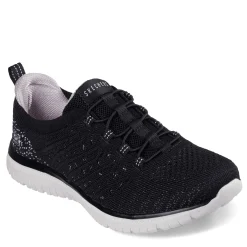 Walking*Skechers Women's , Virtue - Show Runner Sneaker - Wide Width Black