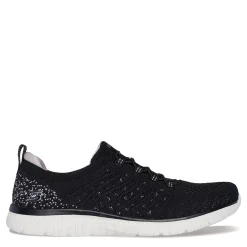 Walking*Skechers Women's , Virtue - Show Runner Sneaker - Wide Width Black