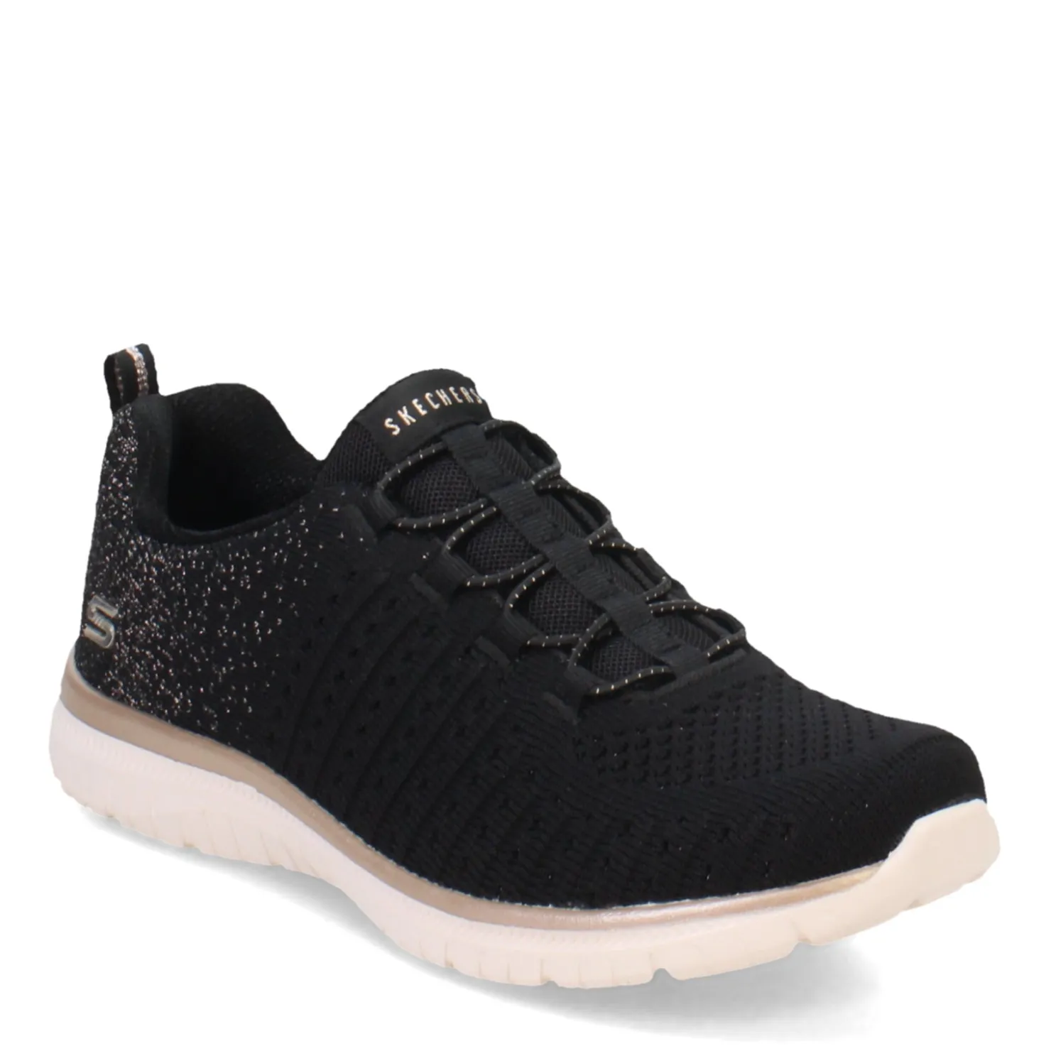 Fashion & Street*Skechers Women's , Virtue Lucent Sneaker Black
