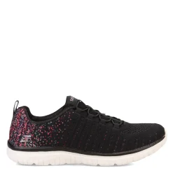 Fashion & Street*Skechers Women's , Virtue Sneaker Black Pink