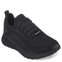 Women's , Relaxed Fit: BOBS Sport Squad Chaos Slip Resistant Sneaker - Wide Width|Skechers Work Clearance