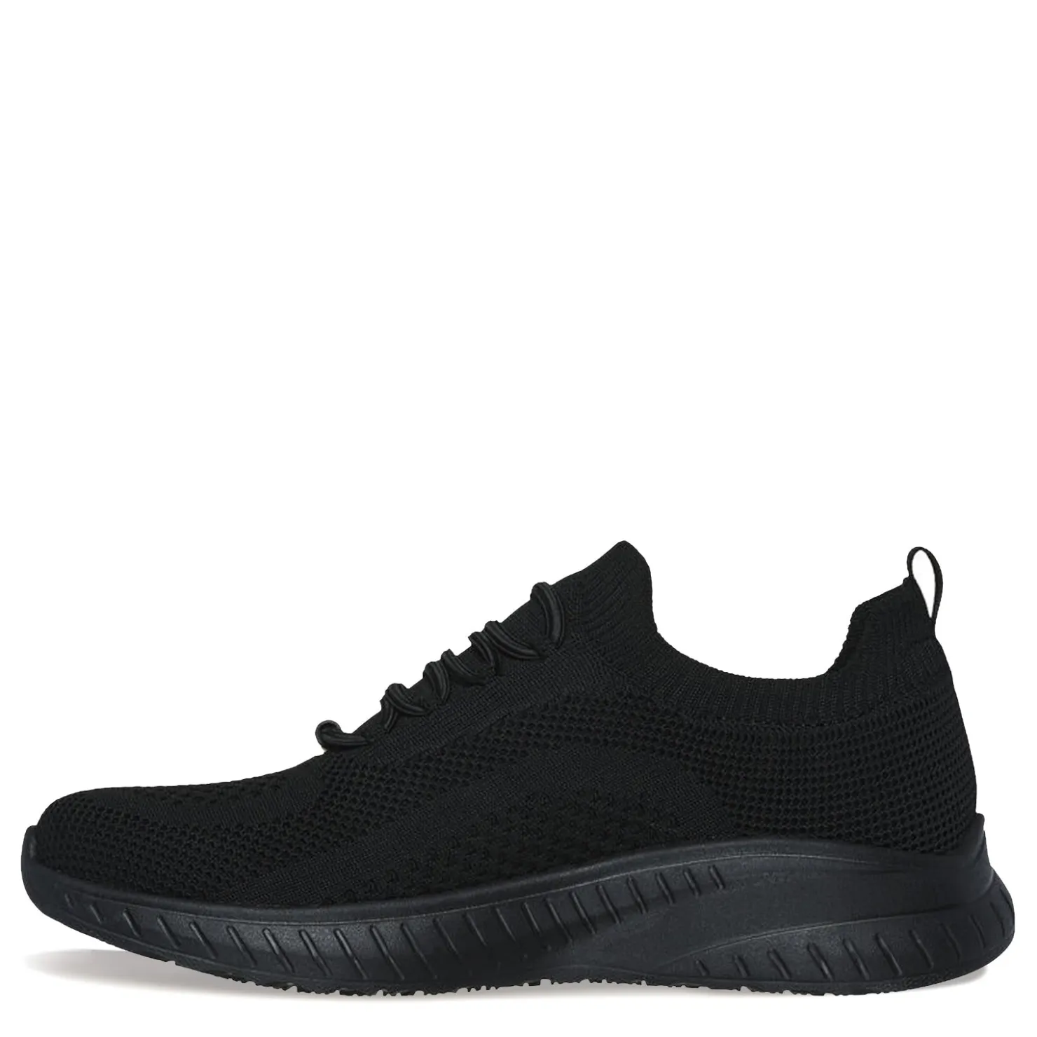 Women's , Relaxed Fit: BOBS Sport Squad Chaos Slip Resistant Sneaker - Wide Width|Skechers Work Outlet