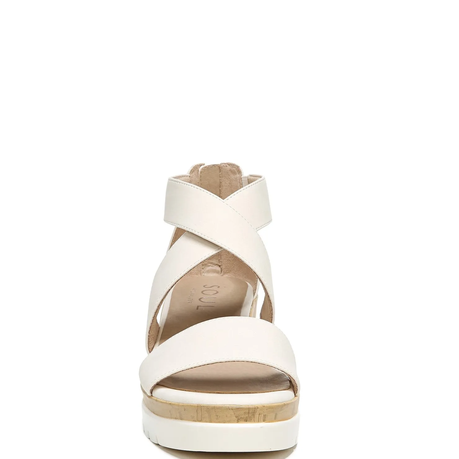 Wedges*SOUL Naturalizer Women's , Goodtimes Wedge Sandal Porcelain