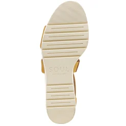 Wedges*SOUL Naturalizer Women's , Goodtimes Wedge Sandal Yellow