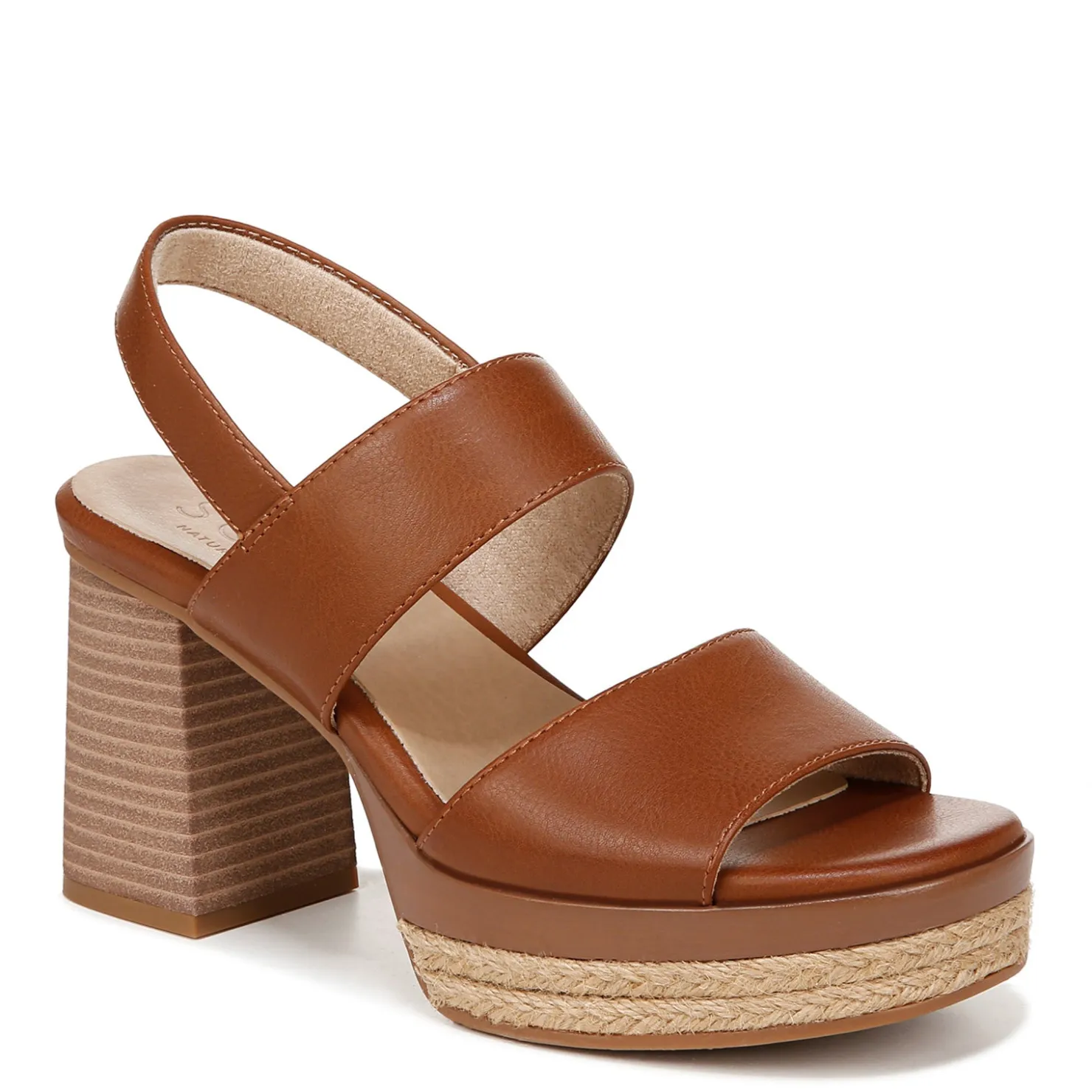 Heeled Sandals*SOUL Naturalizer Women's , Holly Sandal Brown