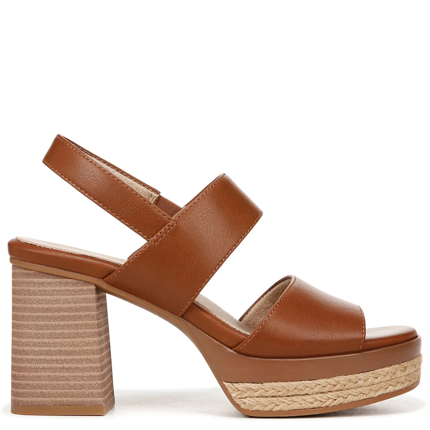 Heeled Sandals*SOUL Naturalizer Women's , Holly Sandal Brown