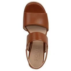 Heeled Sandals*SOUL Naturalizer Women's , Holly Sandal Brown