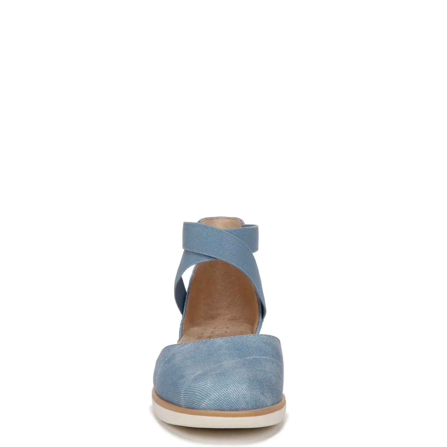 Wedges*SOUL Naturalizer Women's , Intro Slip-On Mid Blue