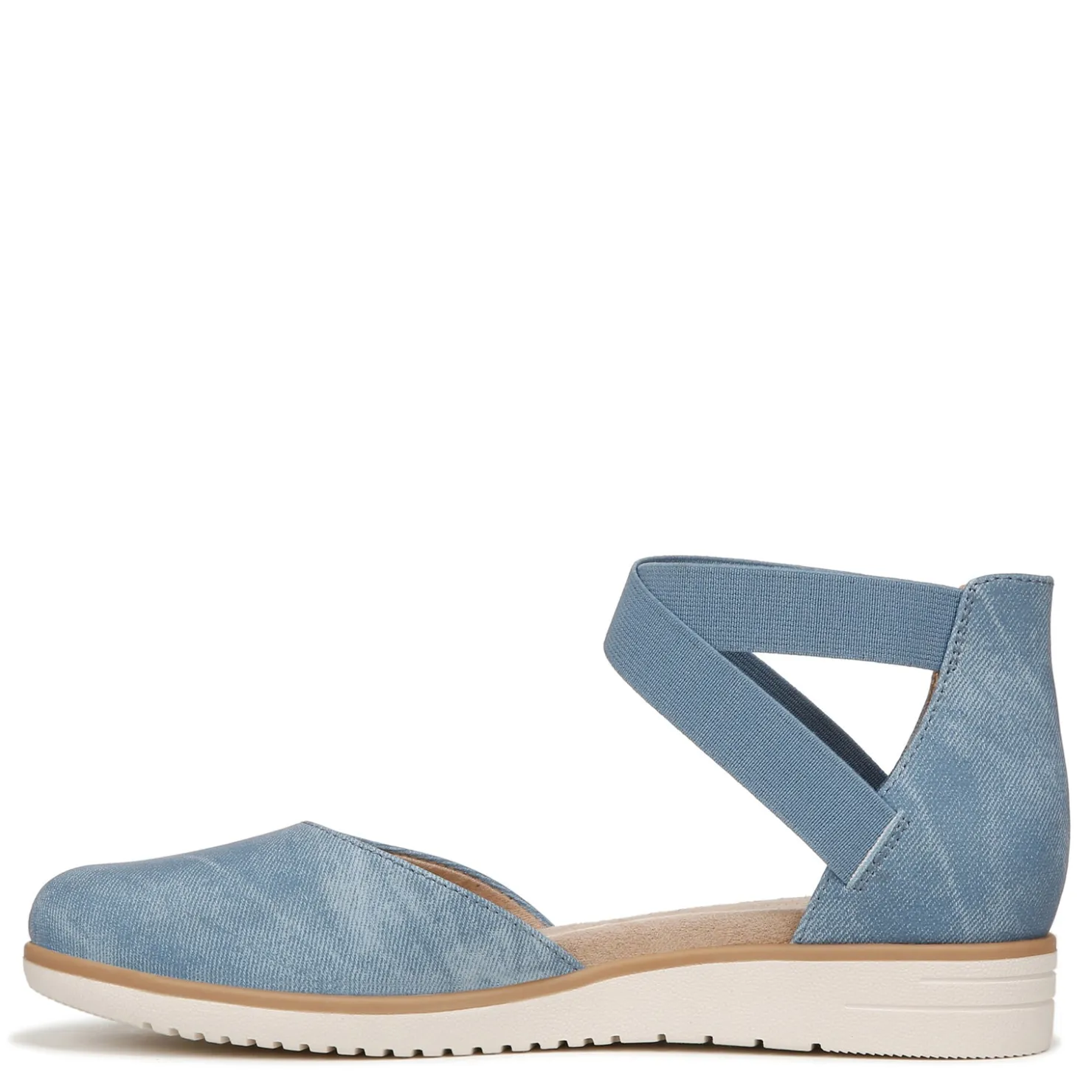 Wedges*SOUL Naturalizer Women's , Intro Slip-On Mid Blue