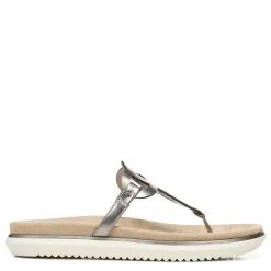Flip Flops*SOUL Naturalizer Women's , Janice Sandal Pewter