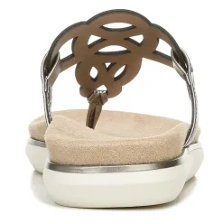 Flip Flops*SOUL Naturalizer Women's , Janice Sandal Pewter