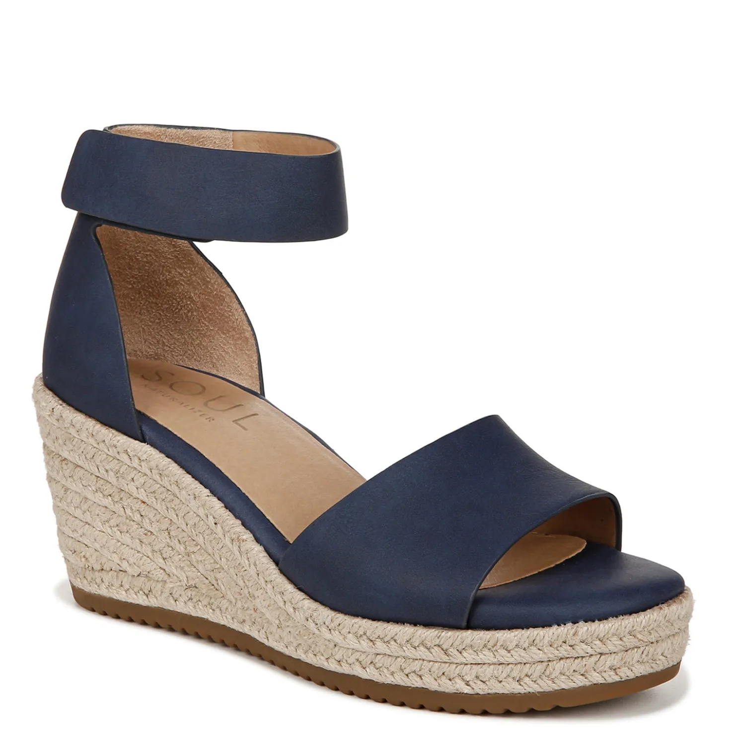 Wedges*SOUL Naturalizer Women's , Oakley Sandal Insignia Blue