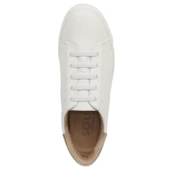 Fashion & Street*SOUL Naturalizer Women's , Tia Step-In Sneaker White/Gold