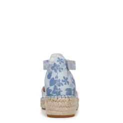 Wedges*SOUL Naturalizer Women's , Wren Espadrille Bluebell Fabric