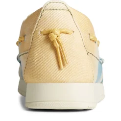 Women's , Moc-Sider Canvas Slip-On|Sperry New