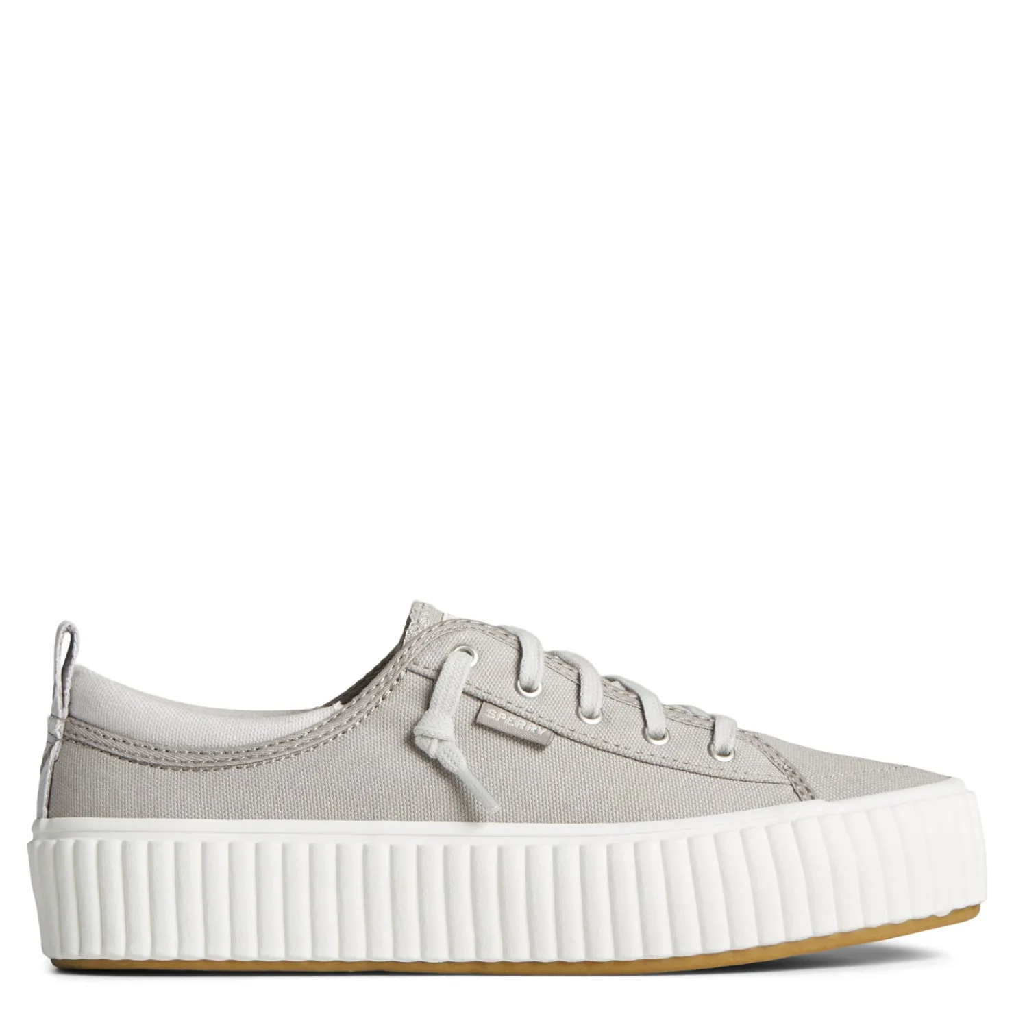 Fashion & Street*Sperry Women's , Pier Wave SeaCycled Boat Platform Sneaker Grey