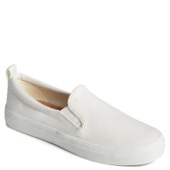 Fashion & Street*Sperry Women's , SeaCycled Crest Twin Gore Canvas Sneaker White
