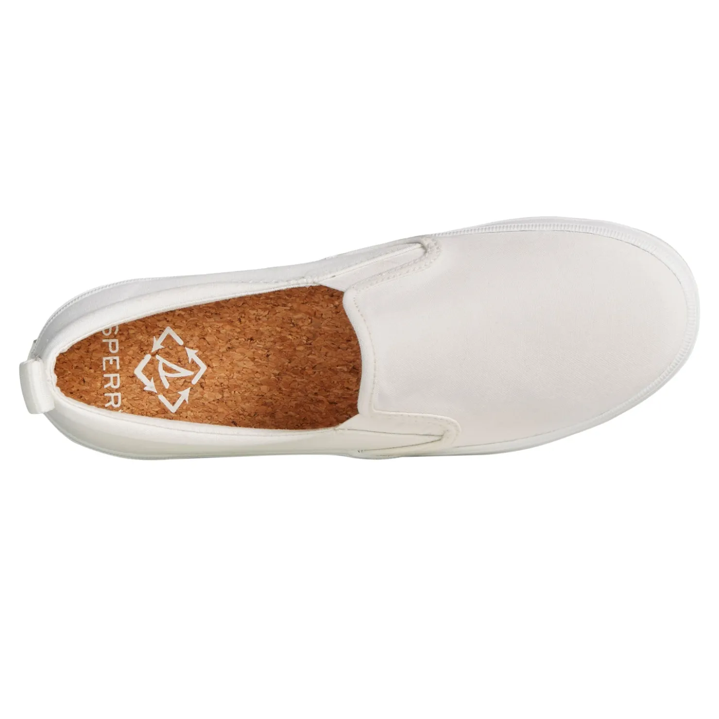 Fashion & Street*Sperry Women's , SeaCycled Crest Twin Gore Canvas Sneaker White