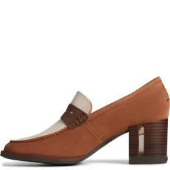 Women's , Seaport Two-Tone Penny Pump|Sperry Best