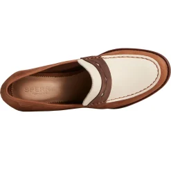 Women's , Seaport Two-Tone Penny Pump|Sperry Best