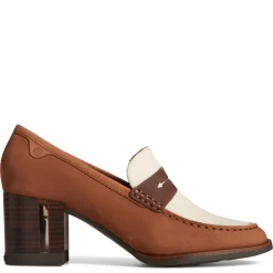 Women's , Seaport Two-Tone Penny Pump|Sperry