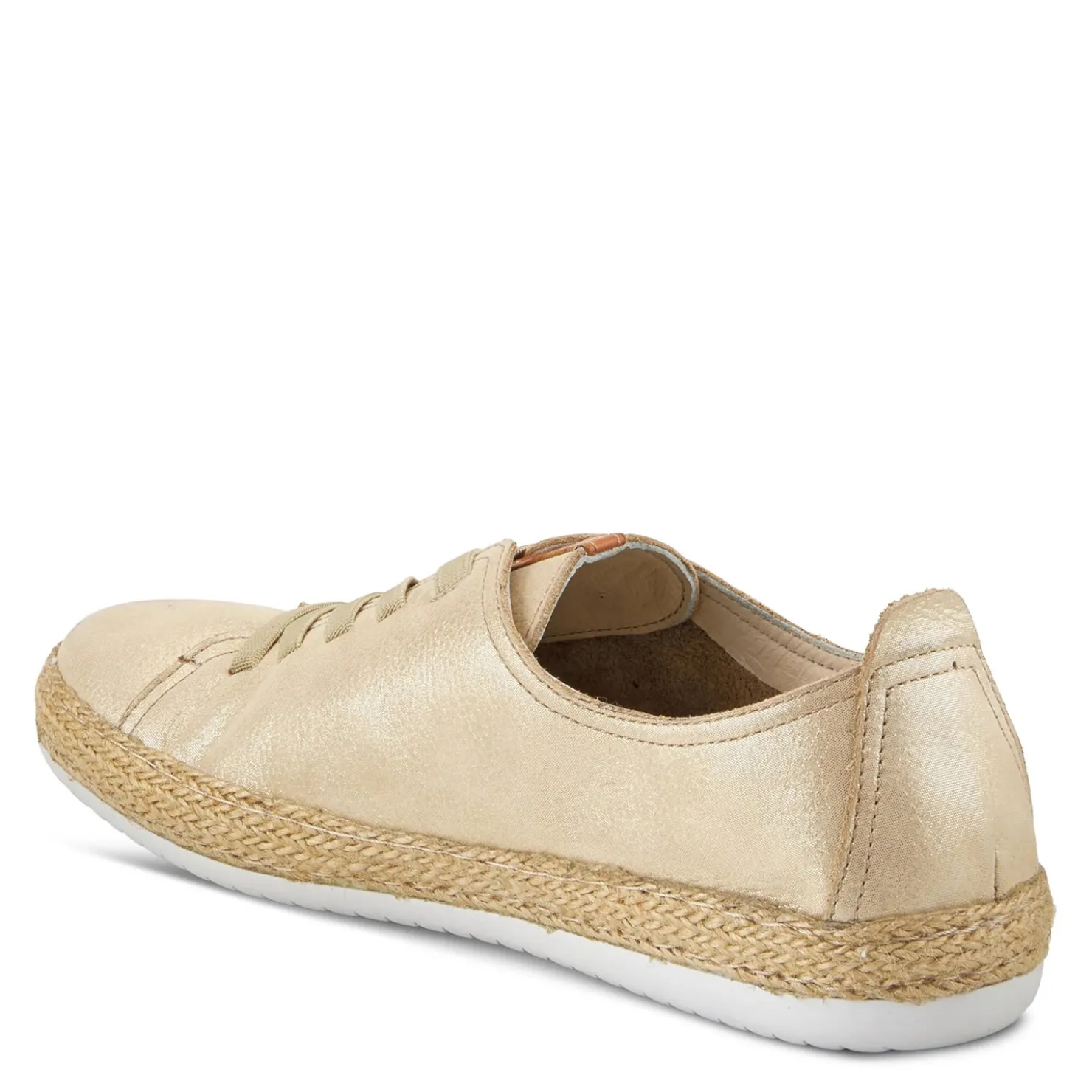 Fashion & Street*Spring Step Women's , Eloya Sneaker Gold Metallic