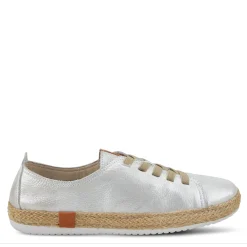 Fashion & Street*Spring Step Women's , Eloya Sneaker Silver Metallic