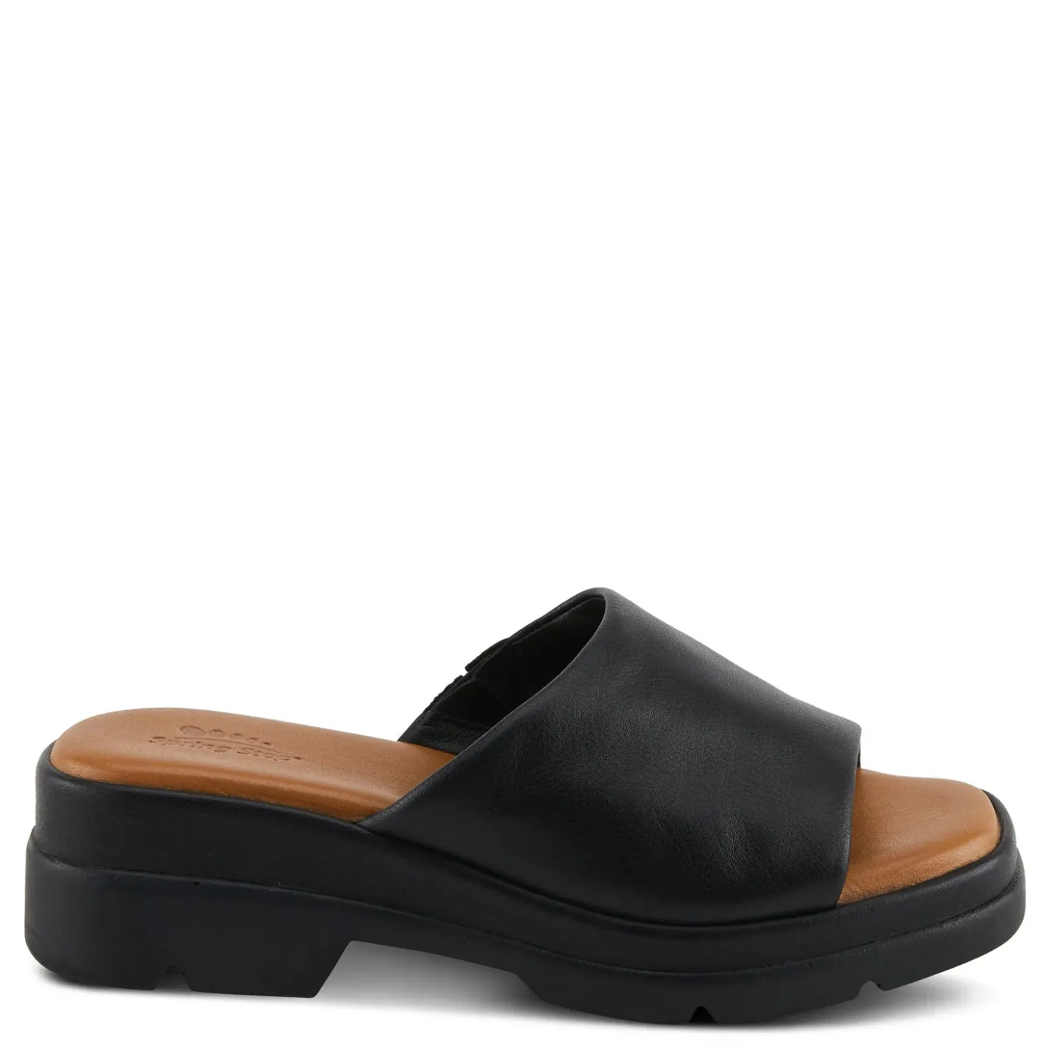 Heeled Sandals*Spring Step Women's , Fireisland Sandal Black