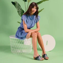 Women's , Footy Sandal|Spring Step Outlet