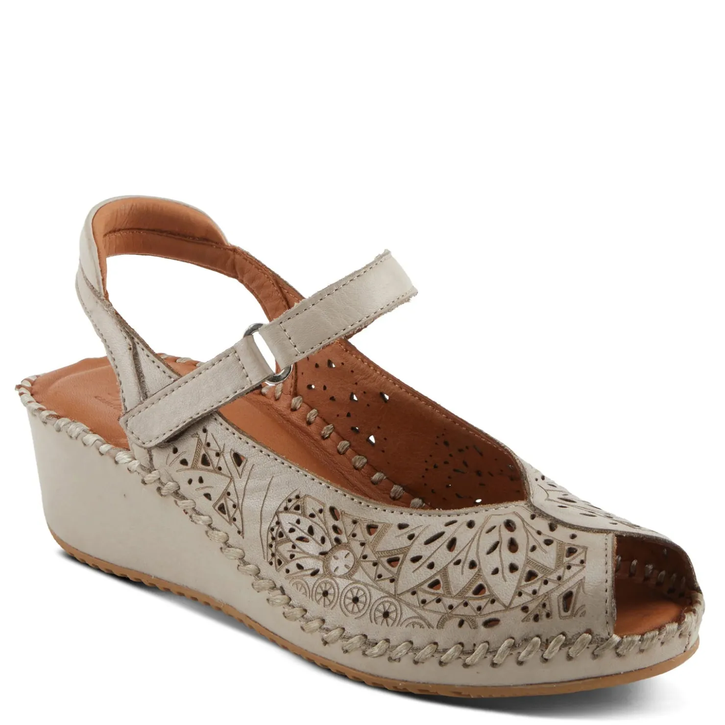 Women's , Santonio Sandal|Spring Step Clearance