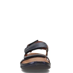 Footbed Sandals*Strive Women's , Kona Sandal Navy Metallic