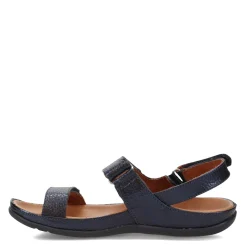Footbed Sandals*Strive Women's , Kona Sandal Navy Metallic
