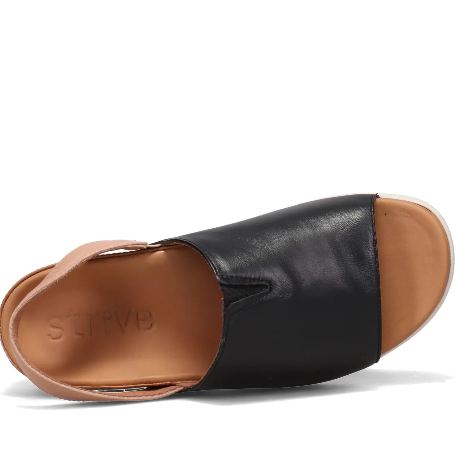 Footbed Sandals*Strive Women's , Mara Sandal Black