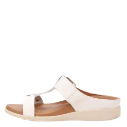 Footbed Sandals*Strive Women's , Santorini Sandal White