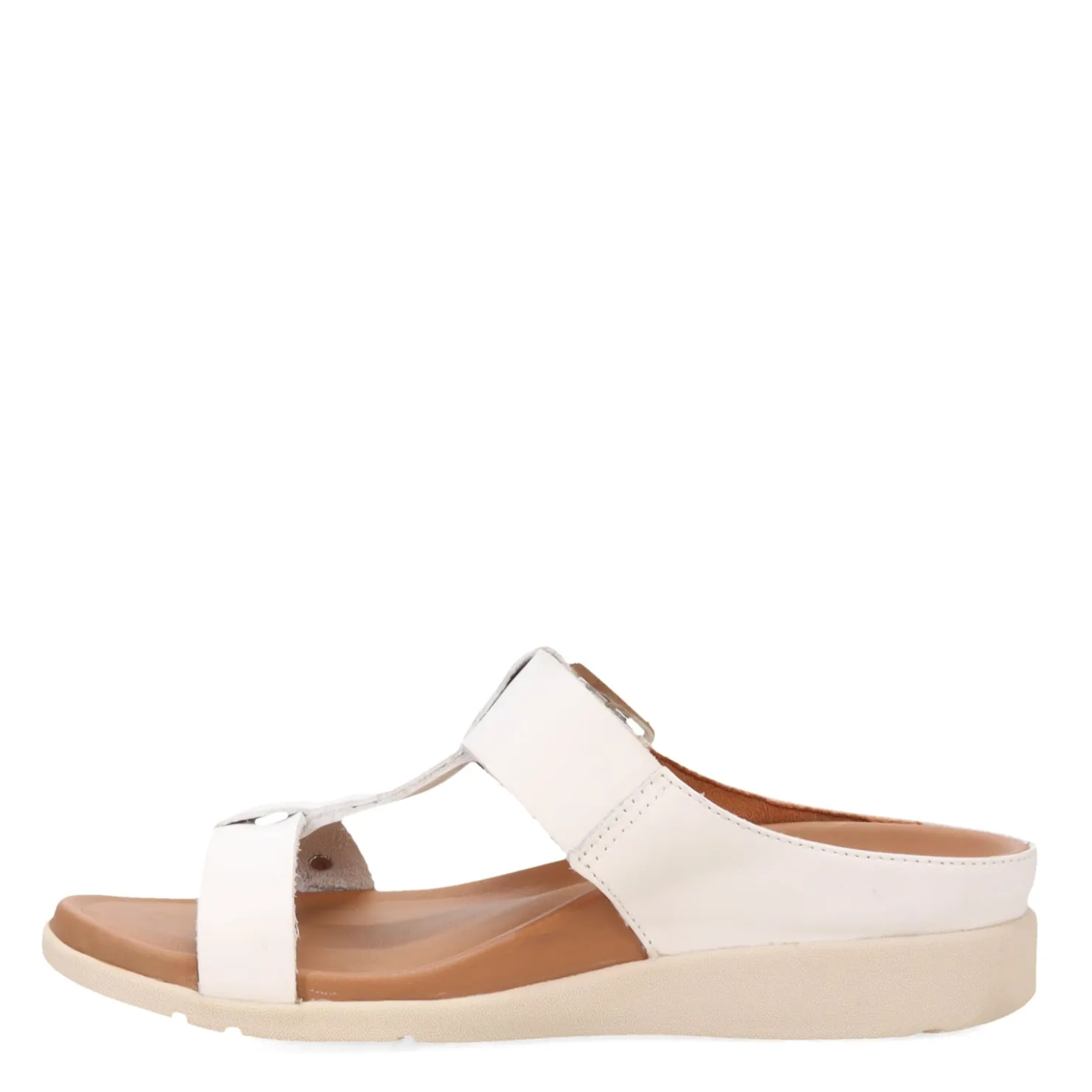 Footbed Sandals*Strive Women's , Santorini Sandal White