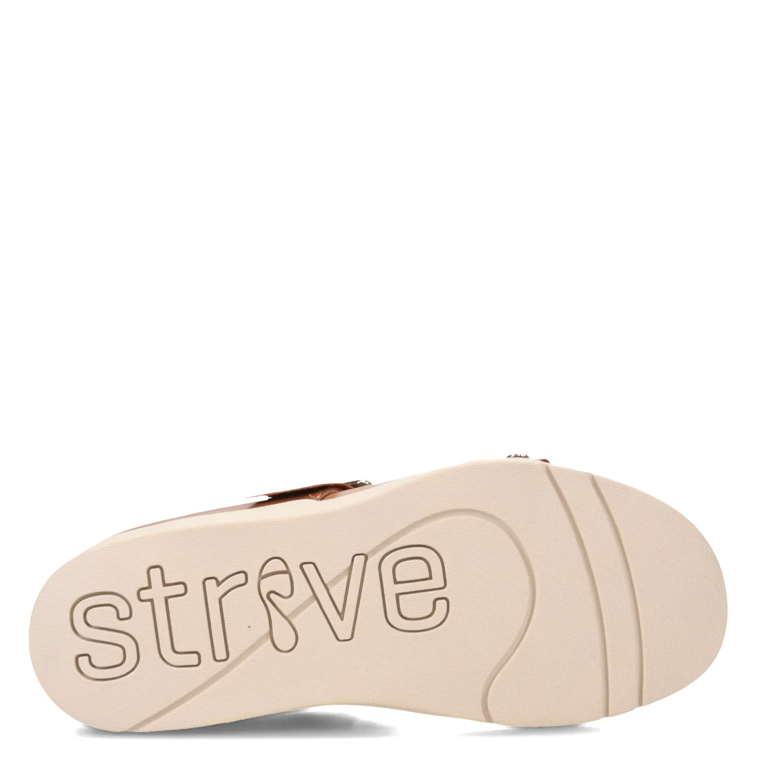Wedges*Strive Women's , Santorini Sandal Tan