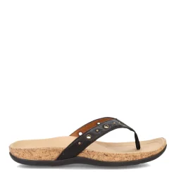 Footbed Sandals*Strive Women's , Saria Sandal Black