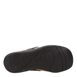 Footbed Sandals*Strive Women's , Saria Sandal Black
