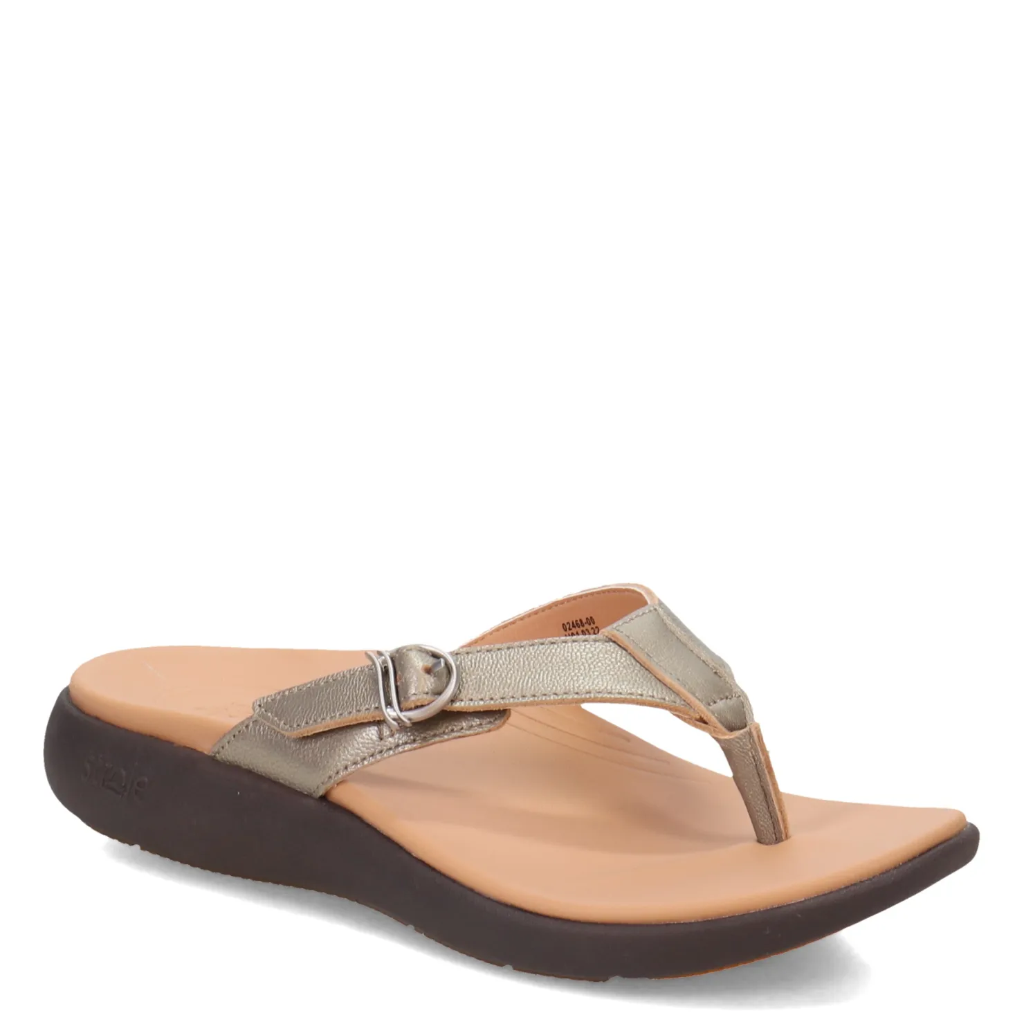 Flip Flops*Strole Women's , Coaster Sandal Pewter