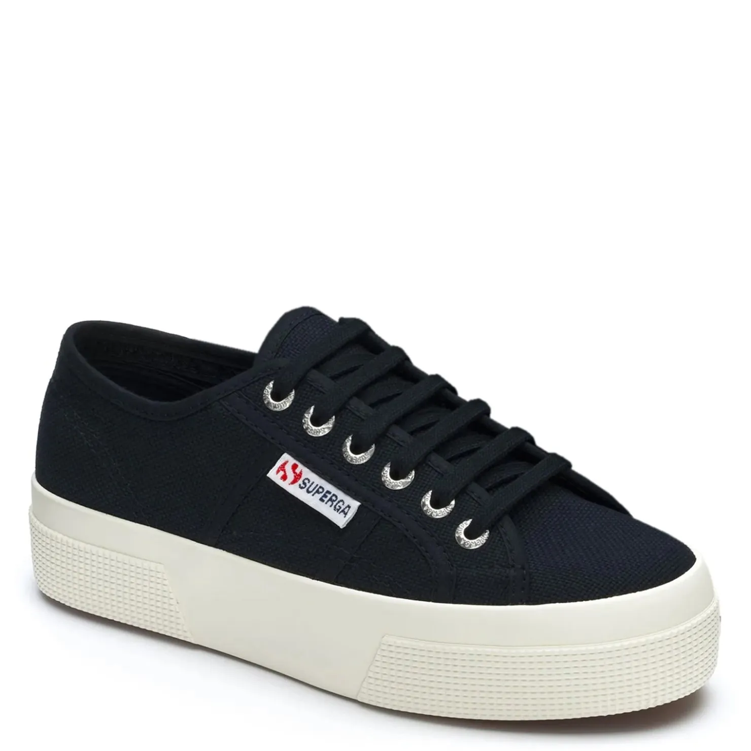 Fashion & Street*Superga Women's , 2740 Platform Sneaker Black
